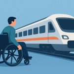 بطاقة التخفيض للتنقل عبر القطارات لفائدة الأشخاص في وضعية إعاقة تدخل الخدمة الفعلية
