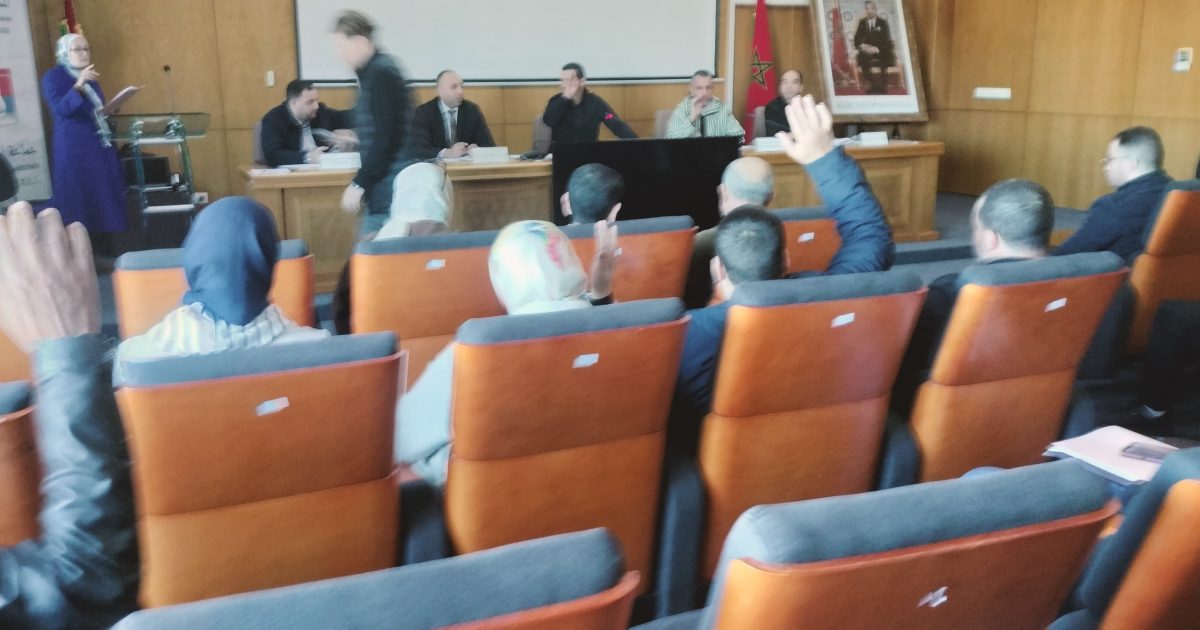 اكزناية.. التصويت على مشروع معالجة المياه العادمة بالحجريين و نواب المنطقة يمتنعون