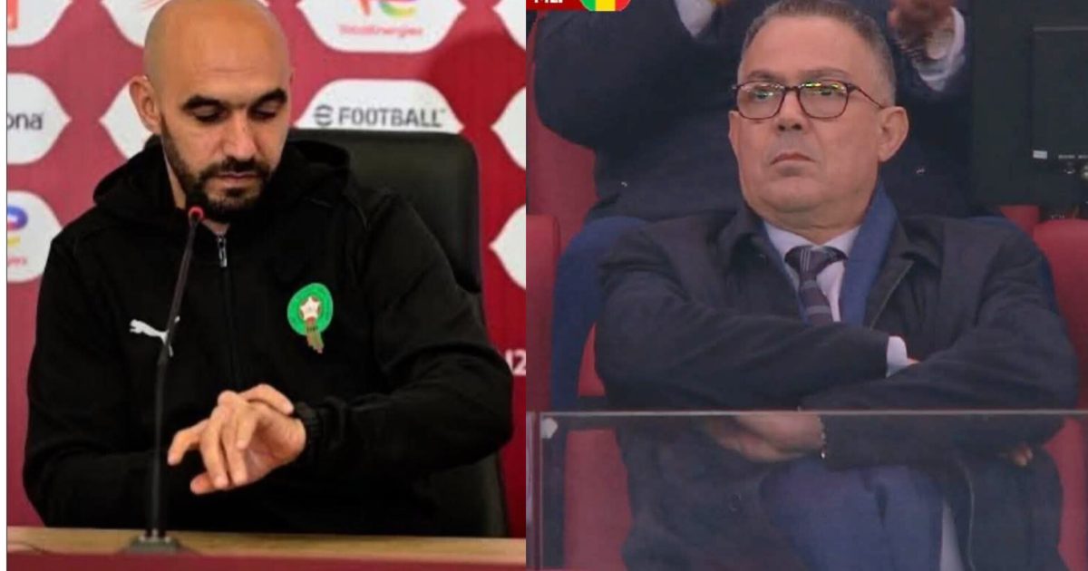 وليد الركراكي يرفض الرحيل عن المنتخب المغربي