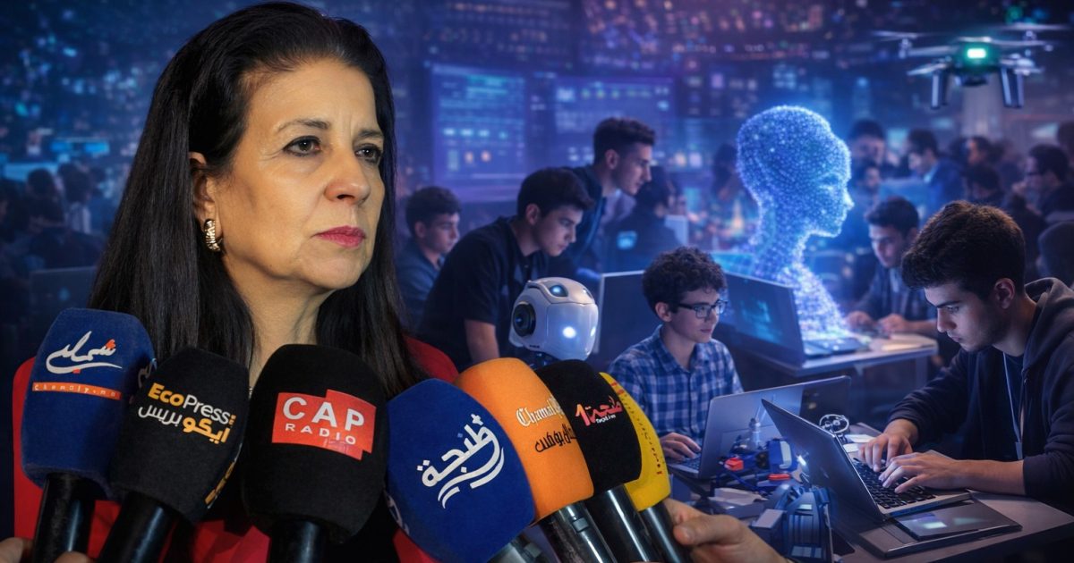 بالفيديو.. شاهد وزيرة الانتقال الرقمي تشعل حماس المتبارين في مسابقة حول الذكاء الاصطناعي