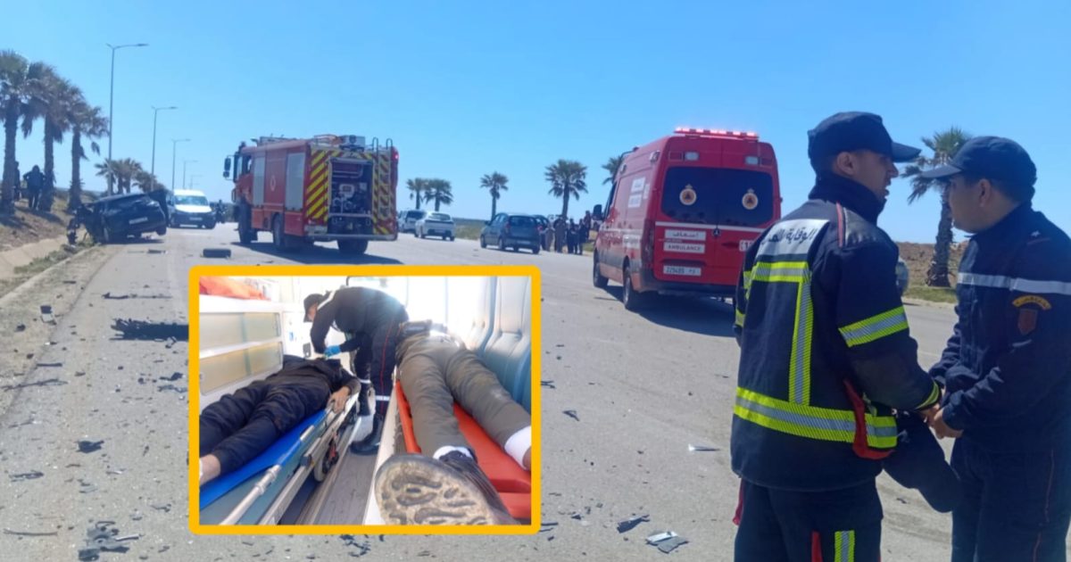اكزناية ضواحي طنجة.. مصرع امرأة وابنها في حادث سير و 3 إصابات خطيرة