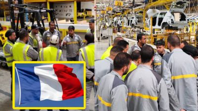 طنجة.. احتجاجات صاخبة بالصفير و كلاكسون داخل مصنع رونو بسبب مخاوف تسريح جماعي