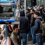 صورة متخيلة عن أزمة النقل العمومي في طنجة