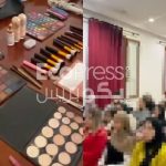 ورشة لفن الماكياج داخل مقر حزب الإستقلال بالعرائش