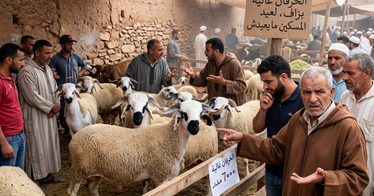 البواري يؤكد أن عرض أضاحي العيد يفوق الطلب.. والمواطنون يستنكرون غلاءها