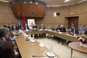 حفل تنصيب عبد اللطيف العمراني خازنا عاما للمملكة خلفا لنور الدين بنسودة