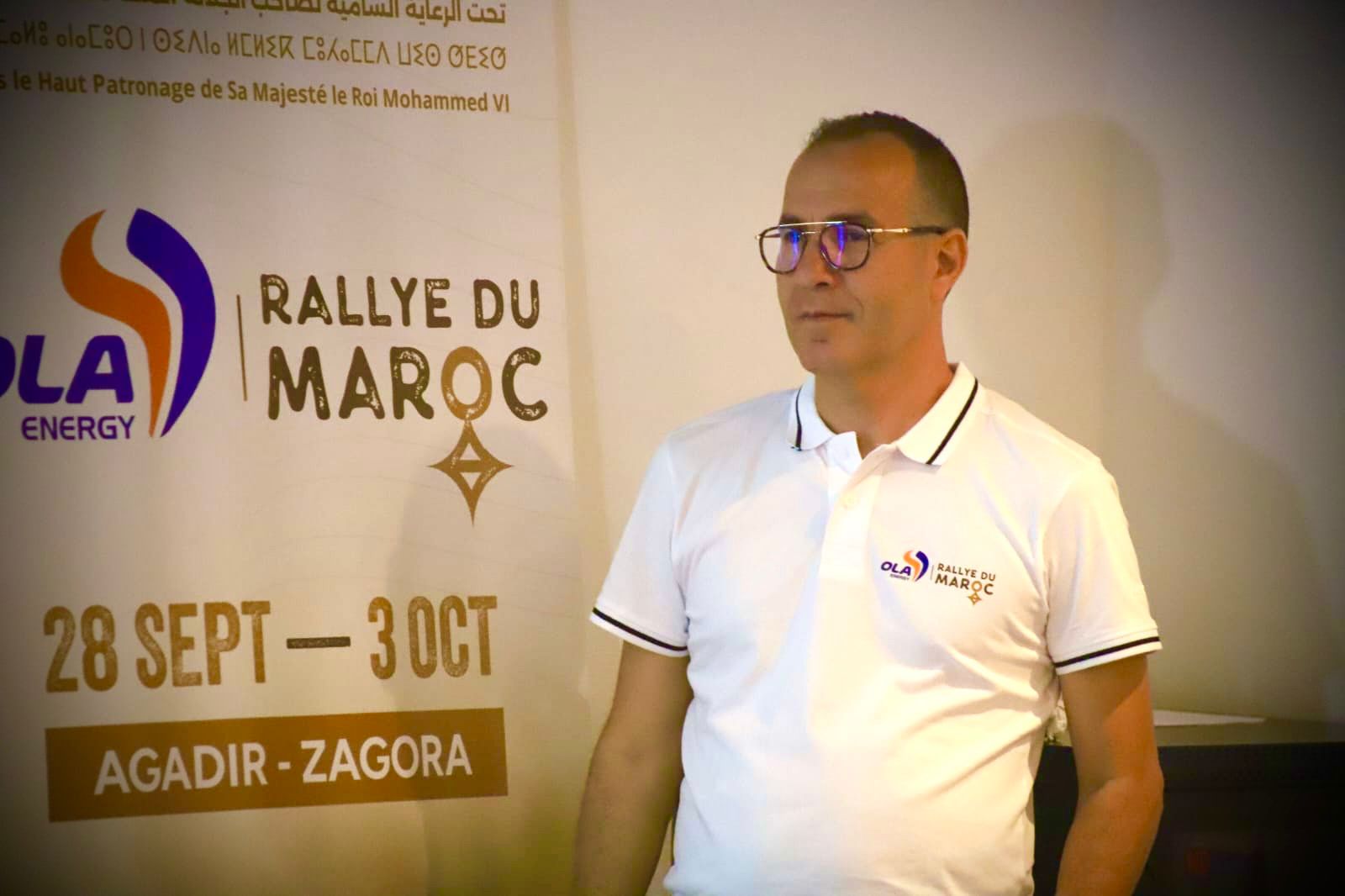 مارك كوما، مدير رالي OLA Energy Maroc