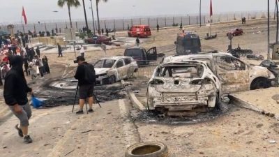 أعمال العنف التي شهدتها مدينة الفنيدق ليلة الجمعة