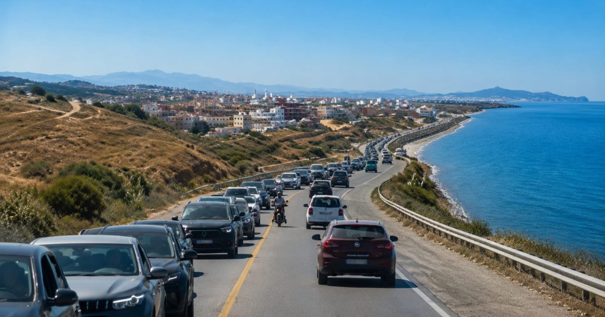 طريق أزلا كابوس الصيف بتطوان