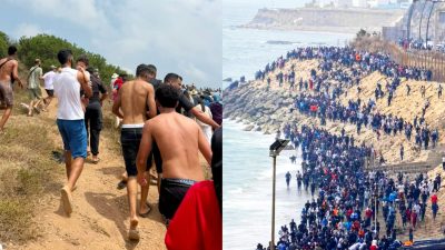 بعد وصول مئات المهاجرين إلى سبتة.. قرار حاسم بإعادتهم إلى المغرب دون تسوية