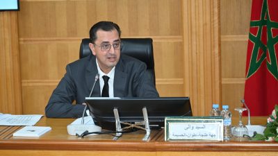 كلمة الوالي التازي في أشغال مجلس جهة طنجة تطوان الحسيمة