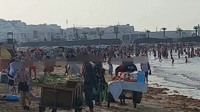 في ذروة الموسم الصيفي.. الفوضى تغتال جمالية شاطئ طنجة وتستنفر الغيورين على المدينة