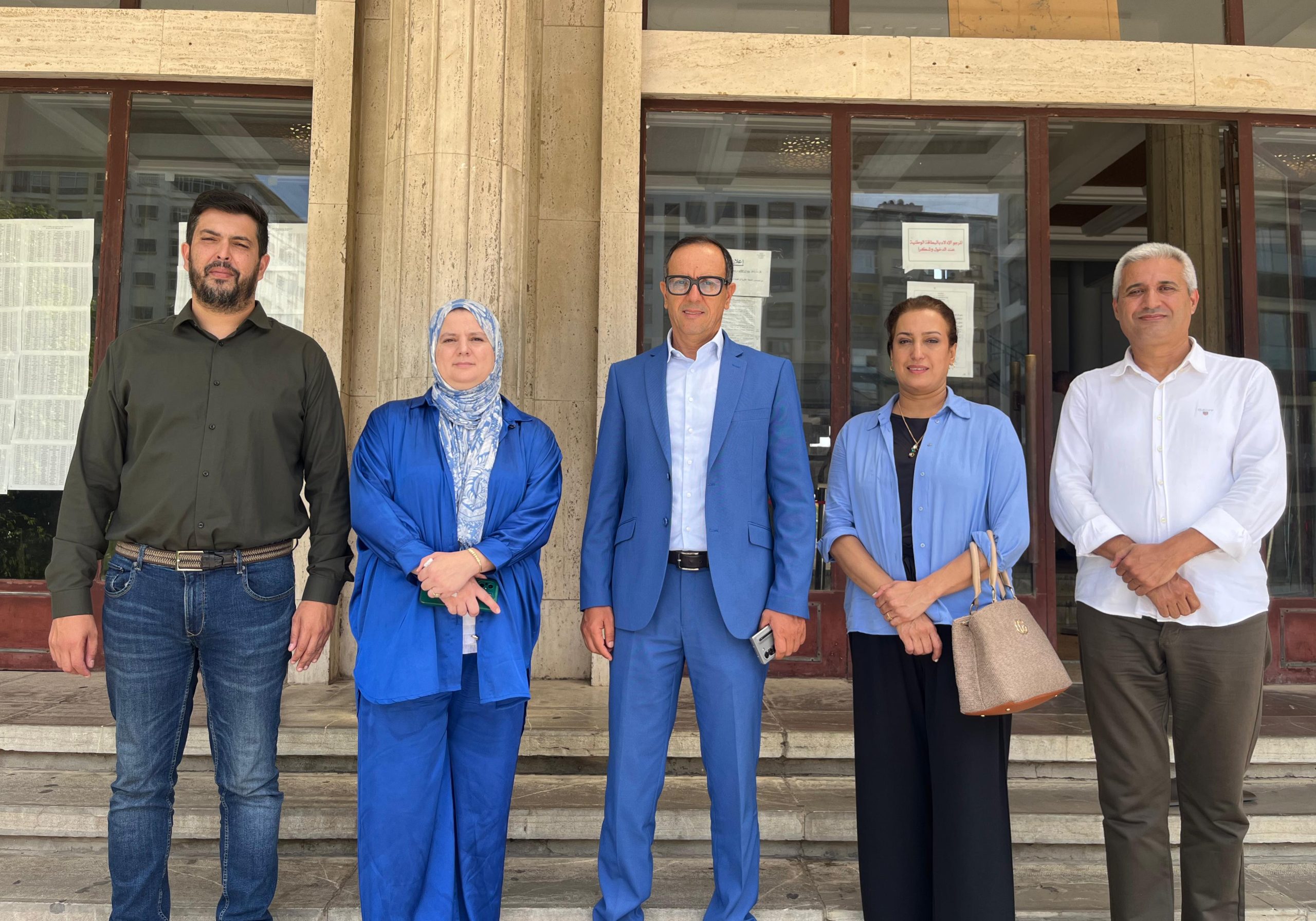 مرشحو حزب التقدم والاشتراكية بالدائرة الانتخابية طنجة-أصيلة يودعون ملفات ترشيحهم رفقة وكيلة اللائحة دحمان مزرياحي